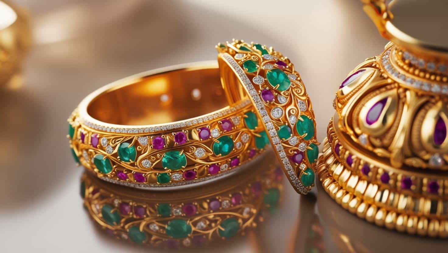 The Timeless Elegance of Gold Jadau Jewellery